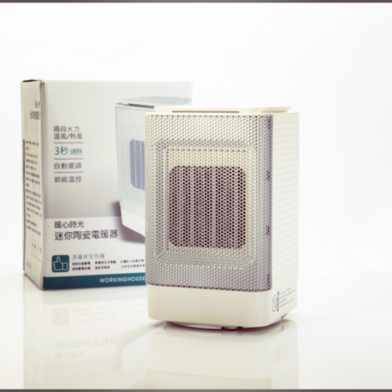 生活工場 迷你陶瓷電暖器 WH856