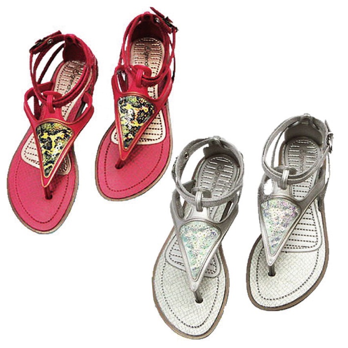 GRENDHA．女鞋． 都會樂活 Enjoy 亮片民族風涼鞋系列．巴西集品