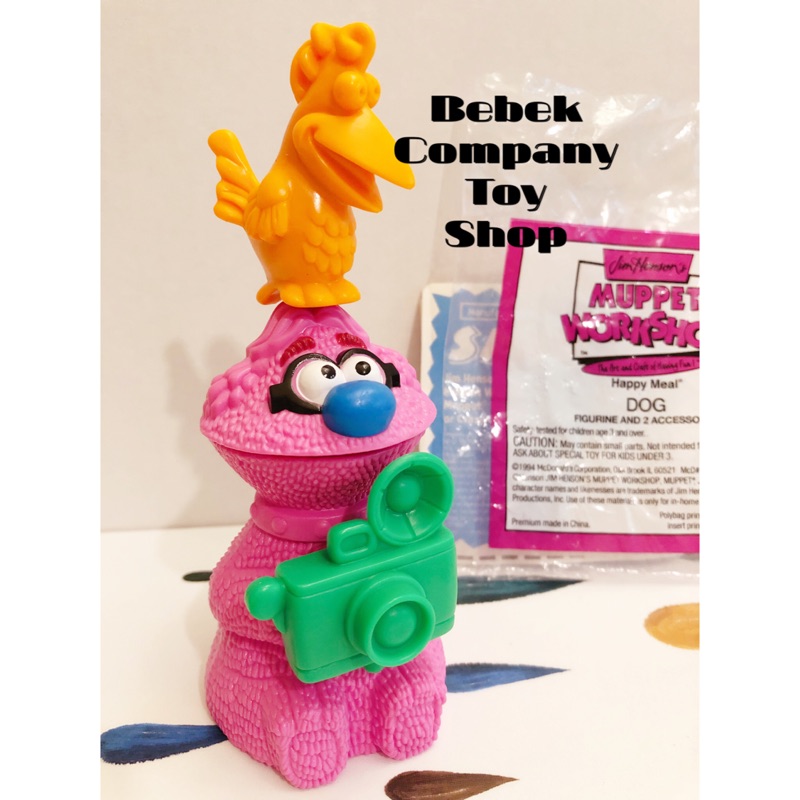 絕版 1994 Muppet workshop muppets 布偶秀 迪士尼 麥當勞玩具 McDonalds