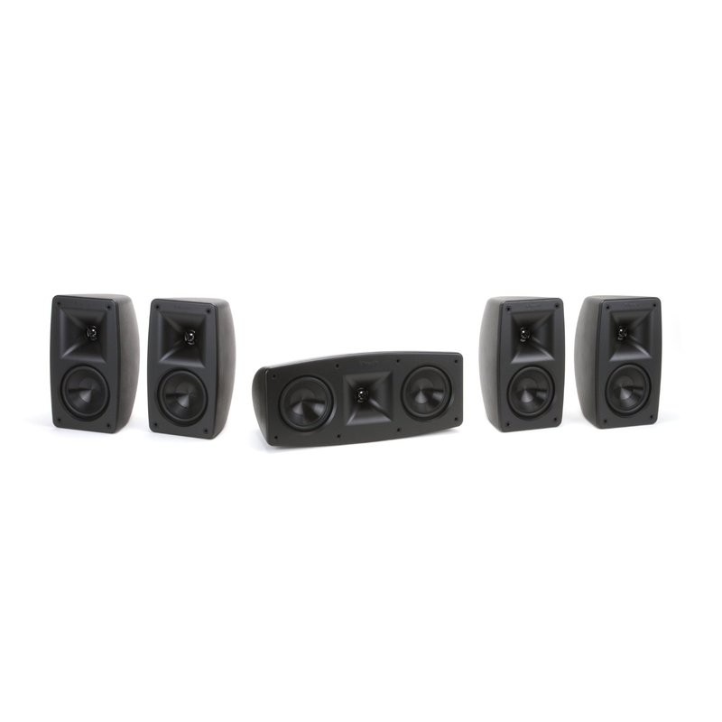 Klipsch Quintet 5.0 劇院喇叭組 號角發聲結構 彈性搭配自選重低音 C/P值完勝 AM-10V 唷