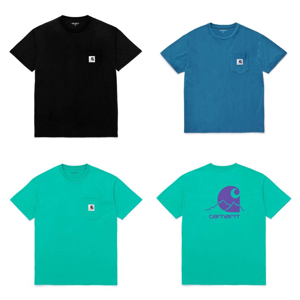 <日青> 當日寄出  全新 Carhartt WIP Outdoor C Label T-Shirt 山岳口袋短踢 厚磅