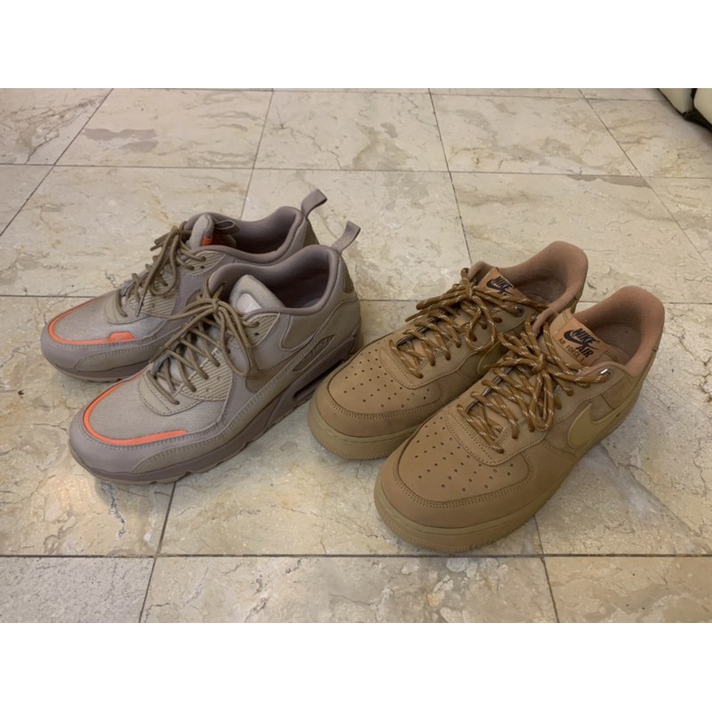 air max 90 surplus 沙色/ Air Force 1 '07 WB FLAX WHEAT 小麥 低筒