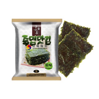 【三味屋】韓式原味岩燒海苔 海苔片 12g
