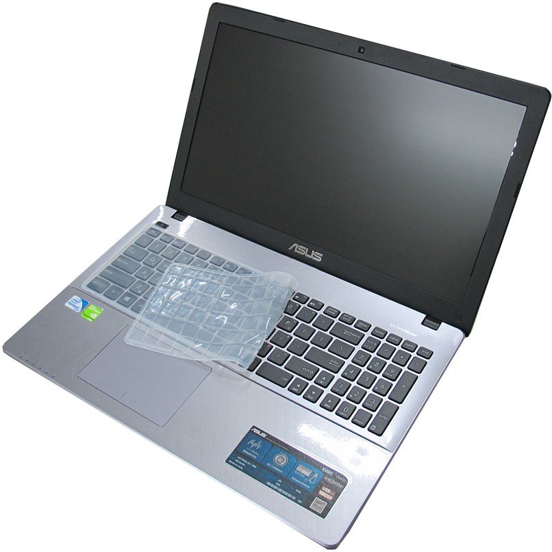 【EZstick】ASUS X555 X555L TPU鍵盤膜｜奈米銀抗菌｜防水可水洗