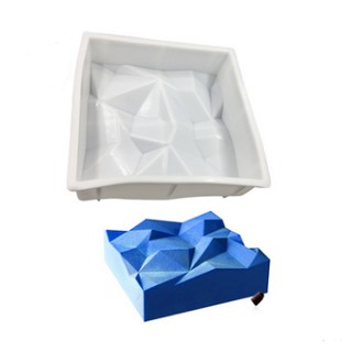 臺灣現貨義大利同款單個岩石慕斯模DIY烘焙矽膠模法式甜品模（三）
