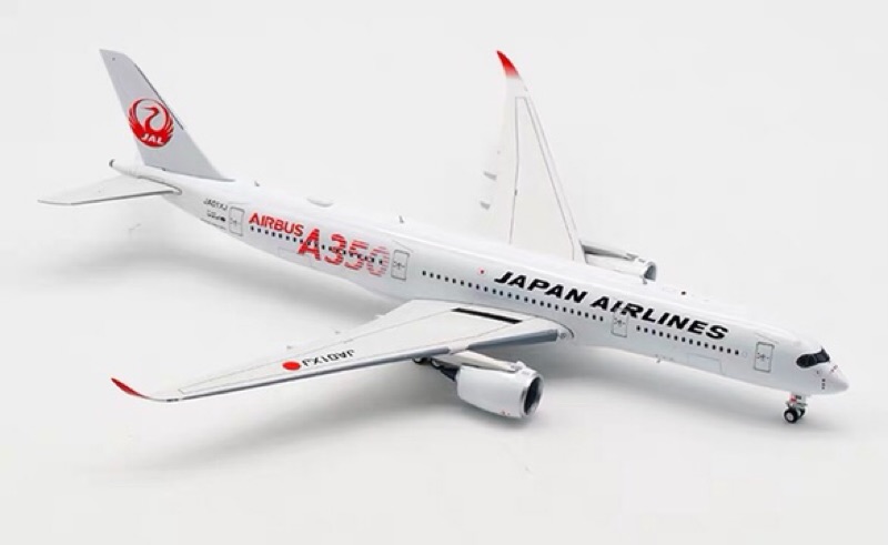 話題の人気 1:400 飛行機模型合金日本航空エアバスA 350-900 JA03XJ