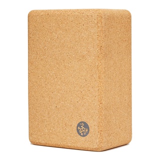 Manduka 軟木瑜珈磚 Cork block 重量0.9公斤 長22寬15高10公分 瑜珈輔具 穩定練習減少運動傷害