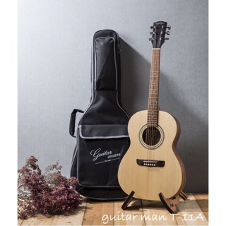 【吉他人音樂工作室】台灣製原創品牌 guitarman T-11A 36吋 手工雲衫合板 旅行吉他 小吉他