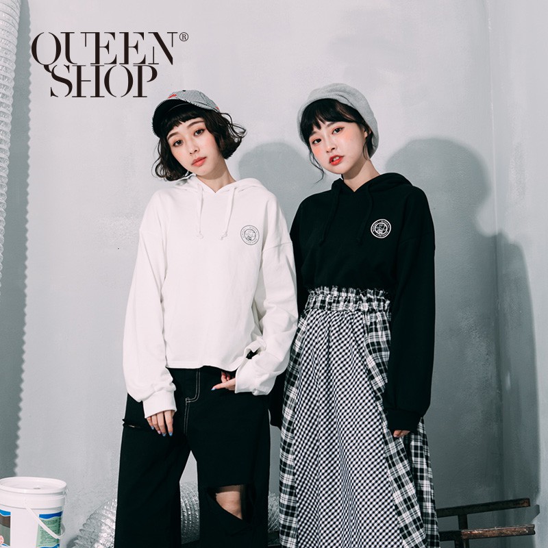 QUEENSHOP 查理‧布朗短版印花長袖T恤 三色售 現+預【01038129】