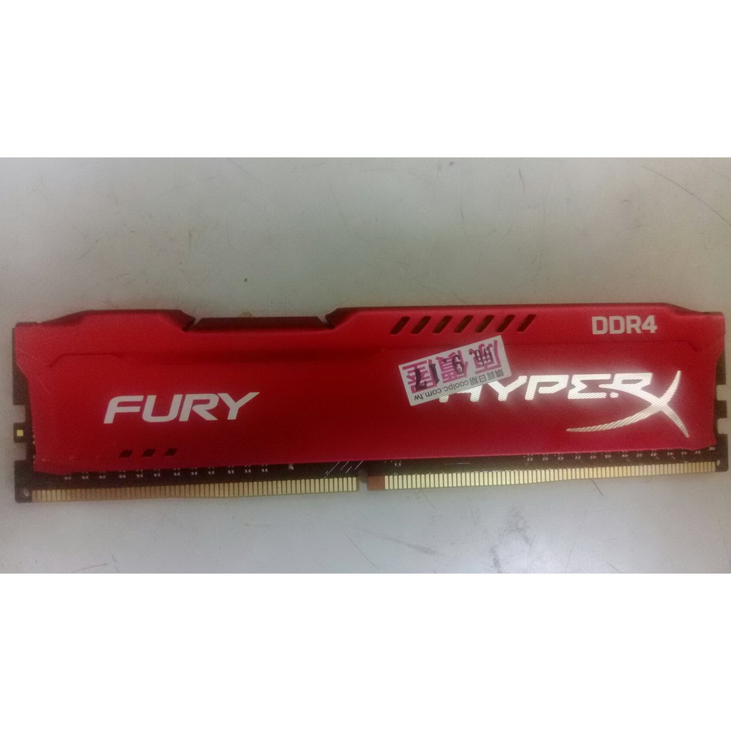 金士頓 HyperX FURY  DDR4 2400  8G 2017.09.17昨天在原價屋買的