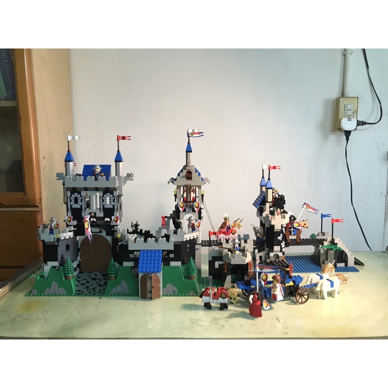 LEGO 6090+6078+6044+6036 樂高絕版城堡castle系列 皇家騎士 女皇版