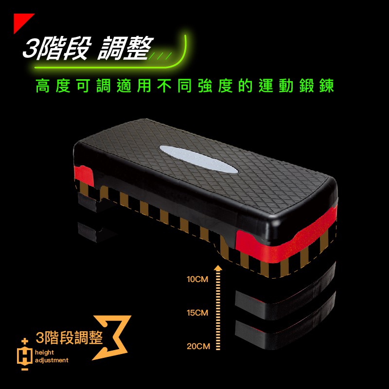 階梯踏板 344元 防疫大作戰台灣製造一 二 三 四 五階段高強度有氧運動階梯韻律踏板拉筋好收納 蝦皮購物