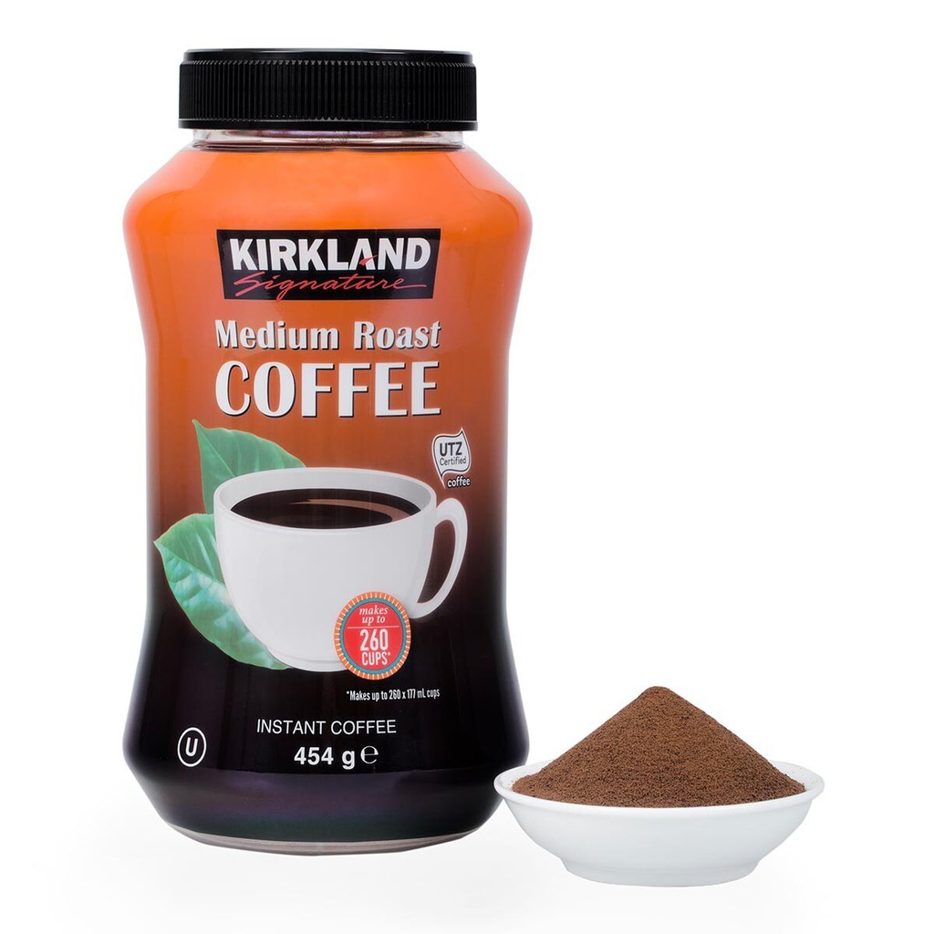 ［#巧］costco代購-Kirkland Signature 科克蘭 即溶咖啡粉 454公克*2入
