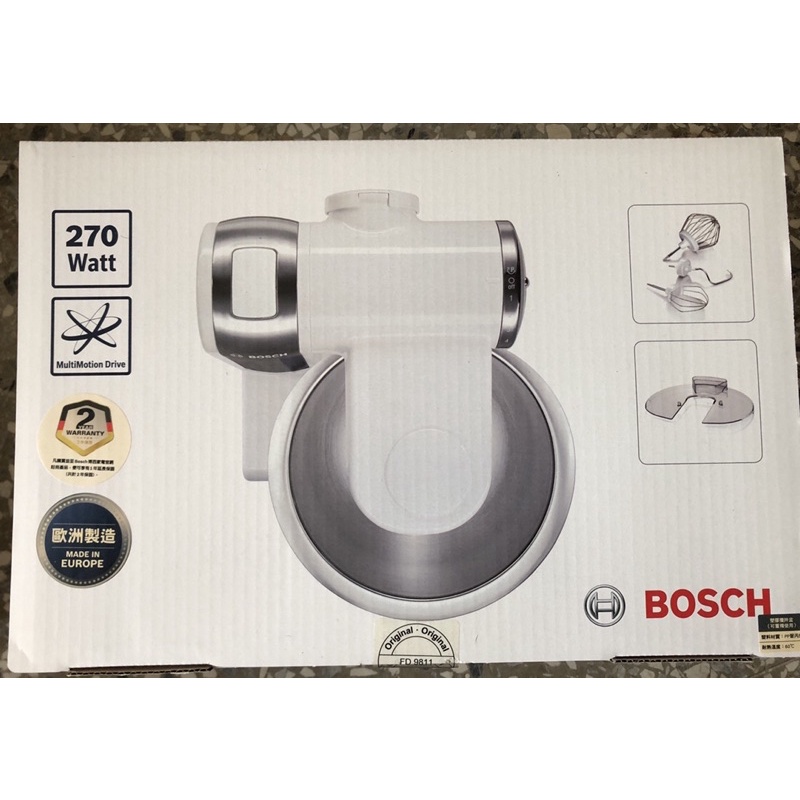 德國 BOSCH 博世家電 萬用廚師料理機 攪拌機 MUM4415TW