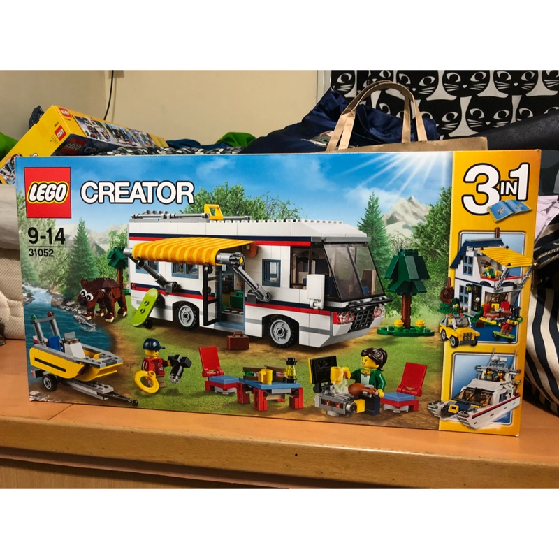 降價 全新 LEGO 樂高 CREATOR系列 31052 渡假露營車