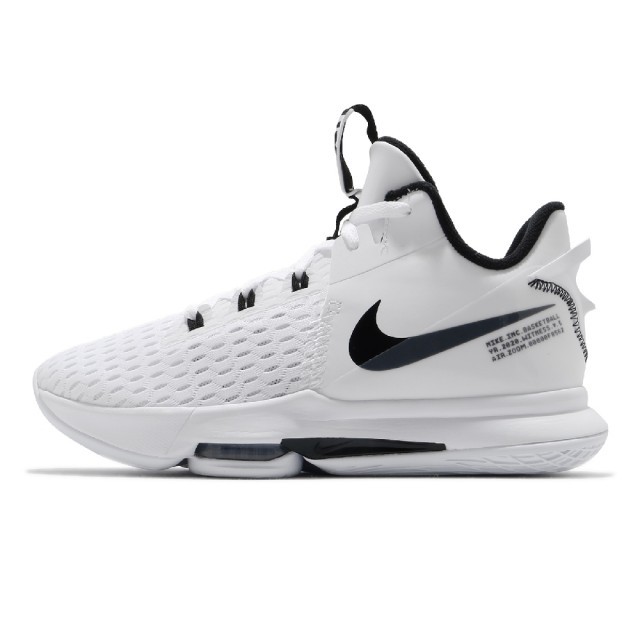 {大學城體育用品社} NIKE LEBRON WITNESS 5 EP 男子籃球鞋 CQ9381-101 白