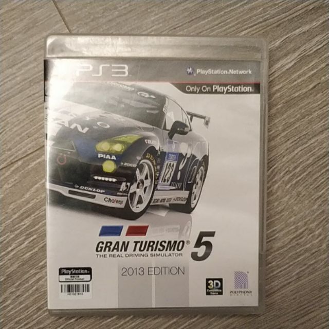 PS3 GT5 二手 中文版 浪漫跑旅5