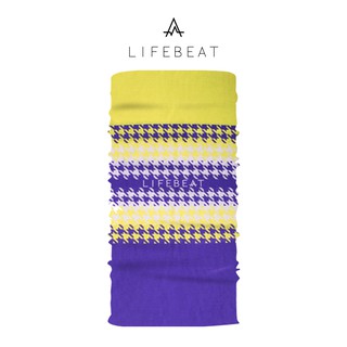 LIFEBEAT Neo-classic系列Midnight Houndstooth單車運動旅行魔術頭巾髮帶