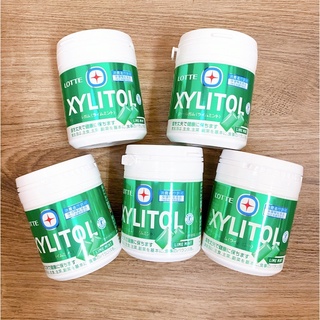 | 現貨 |日本樂天 LOTTE XYLITOL 口香糖 木糖醇 罐裝143g 萊姆薄荷