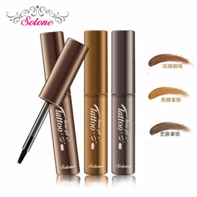 全新未拆封 Solone 睡美人持久眉膠染眉膠 蝦皮購物
