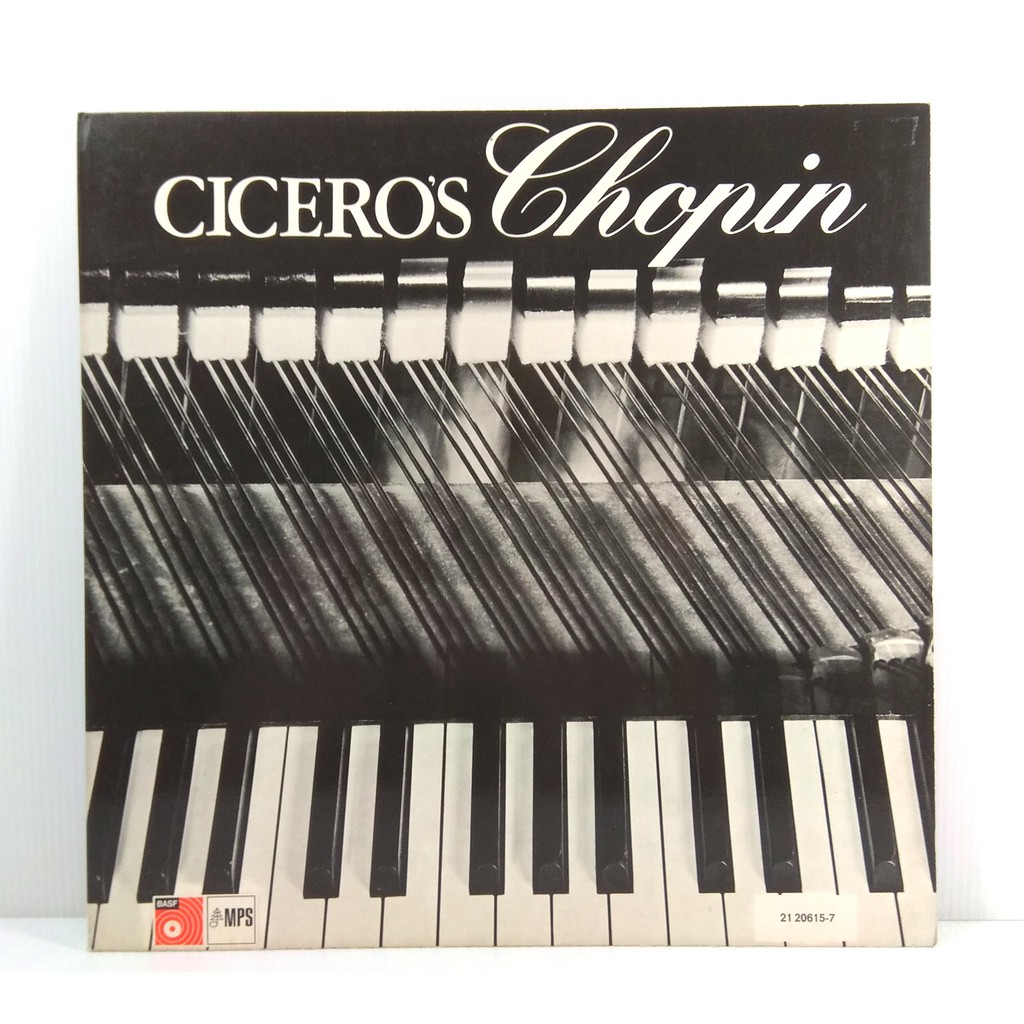 歐洲老件-1965德國黑膠唱片Cicero's Chopin西塞羅的蕭邦