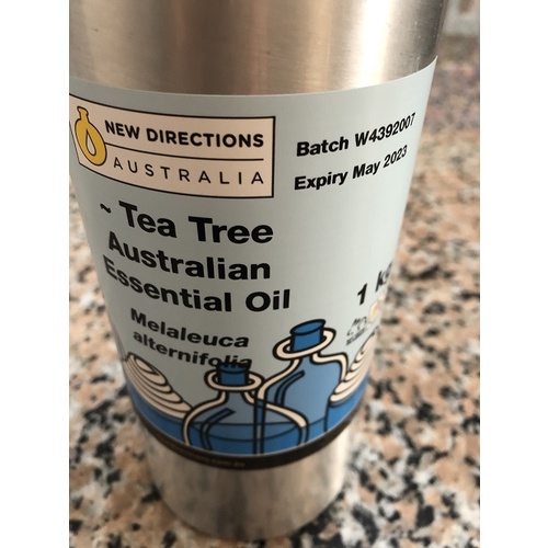 英國ND純精油-澳洲茶樹精油TeaTreeAustralian (一)1KG-2手鋁罐