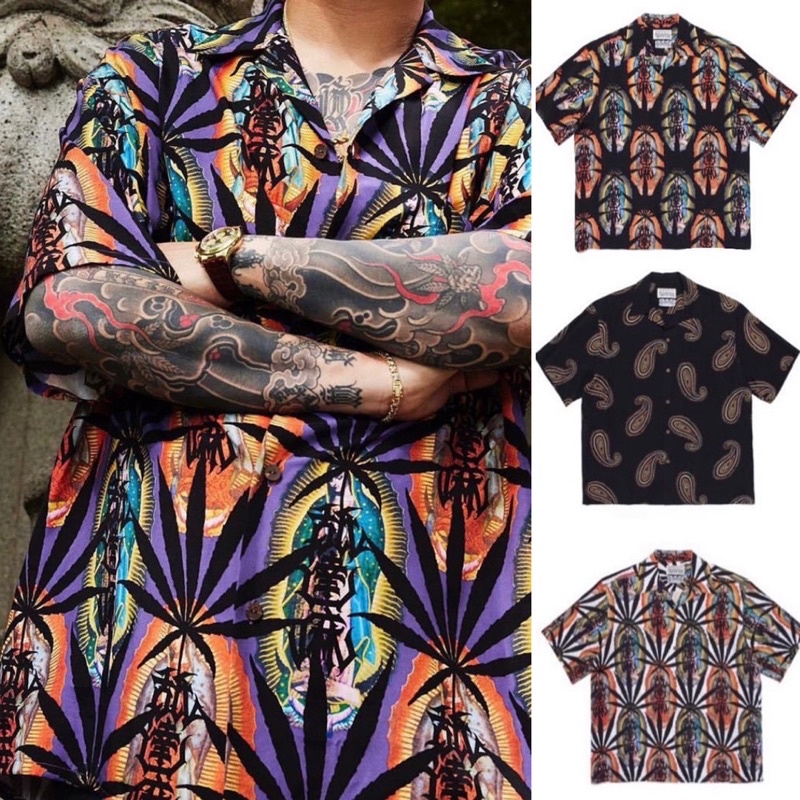 WACKO MARIAワコマリア 舐達麻 / HAWAIIAN SHIRT | reddoorpediatric.com