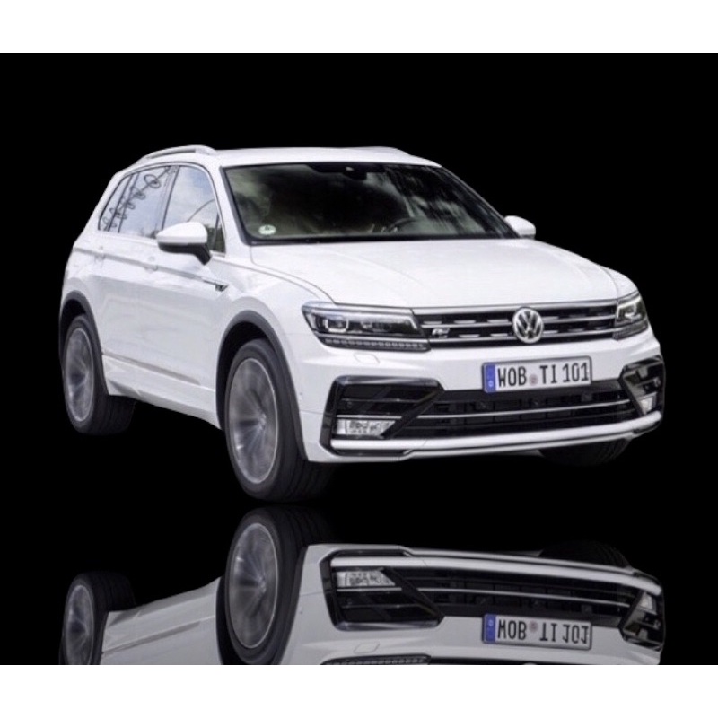 Volkswagen 福斯 New Tiguan 3D卡固立體防水車墊