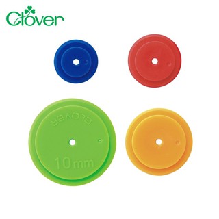 又敗家 日本製Clover可樂牌縫份圈縫份輪4入57-489圓形3mm/5mm/7mm/10mm描線輪奇異輪縫分圈描線圈