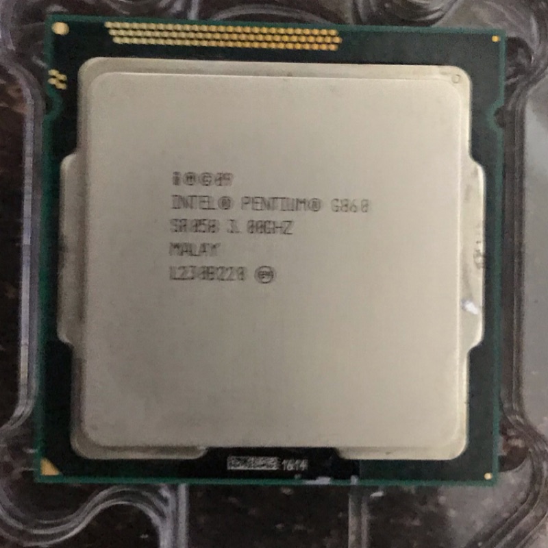Intel CPU G860 3.0GHz 1155腳位 含原廠風扇