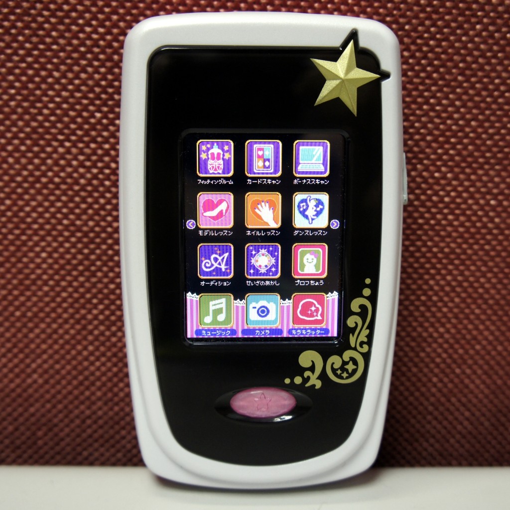 偶像學園 智慧手機 （注意：此為日版第二代手機，台灣第一代手機的日版）