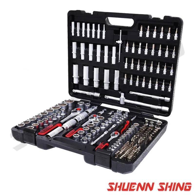 機車工具 機械工具///德國KS TOOLS 195PCS 1/4",3/8",1/2"套筒工具組