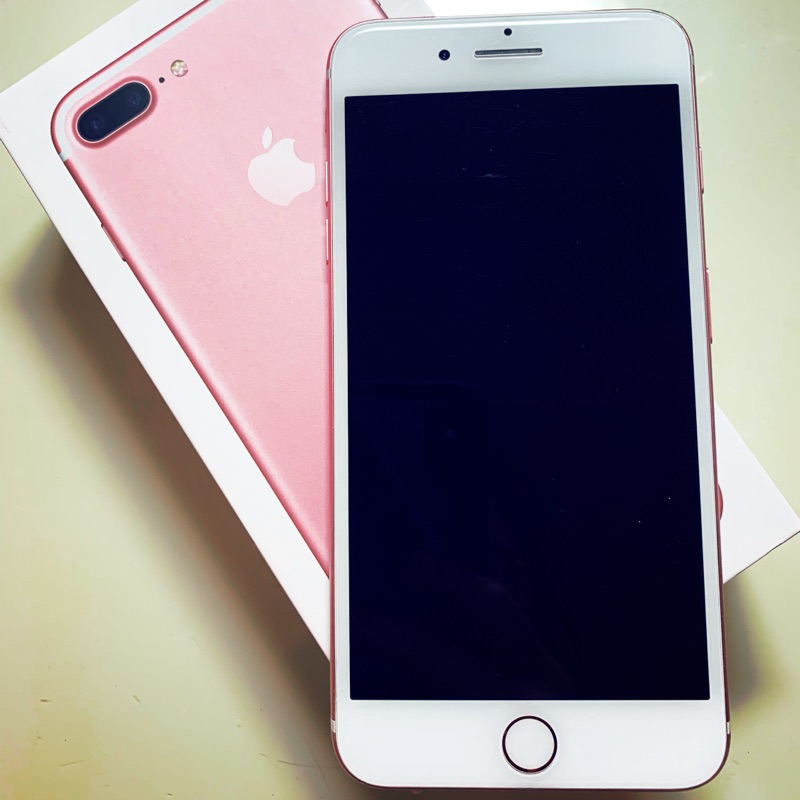 iPhone 7 Plus 128G 二手-粉色
