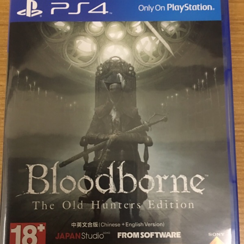 PS4 血源詛咒 遠古獵人 bloodborne old hunter 含全dlc 中文 中英文合版 光碟無刮