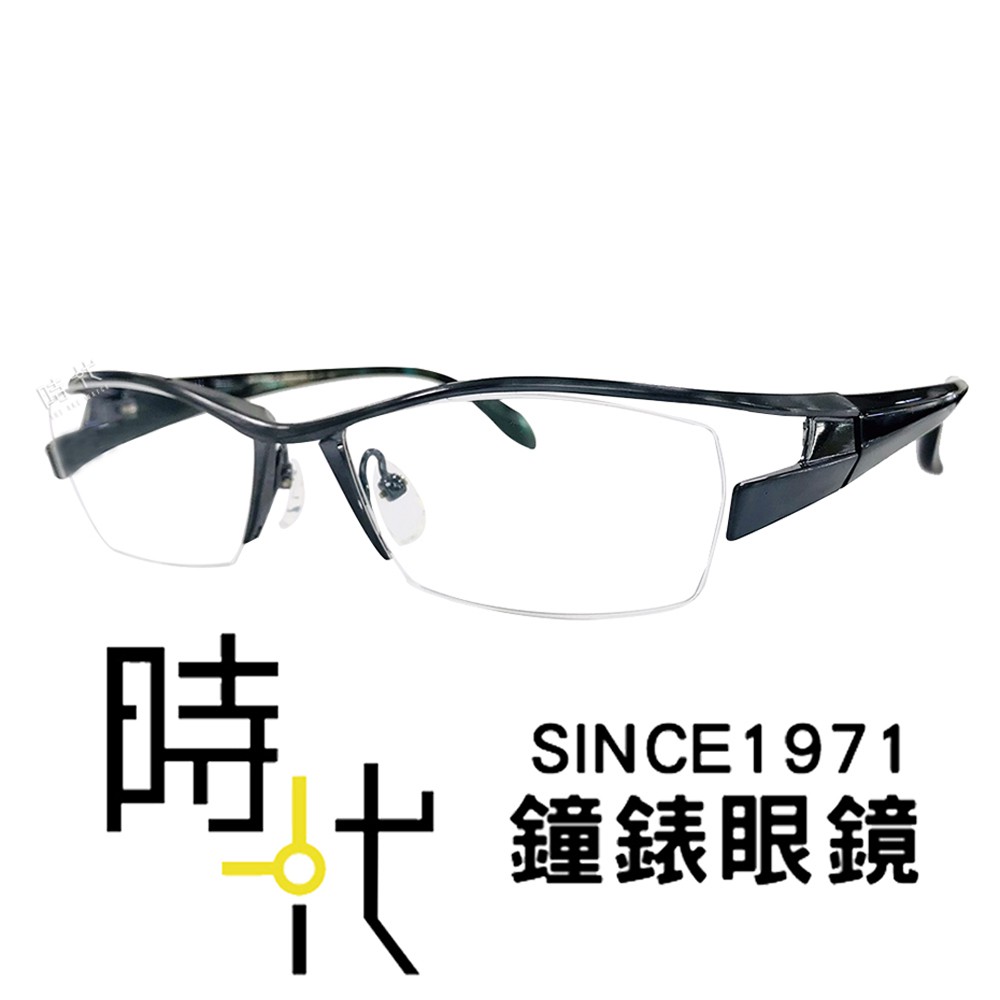 【Japonism】日本製 光學眼鏡鏡框 日本純鈦 JN-534 C12 半框 橢圓方框眼鏡 56mm 台南 時代眼鏡