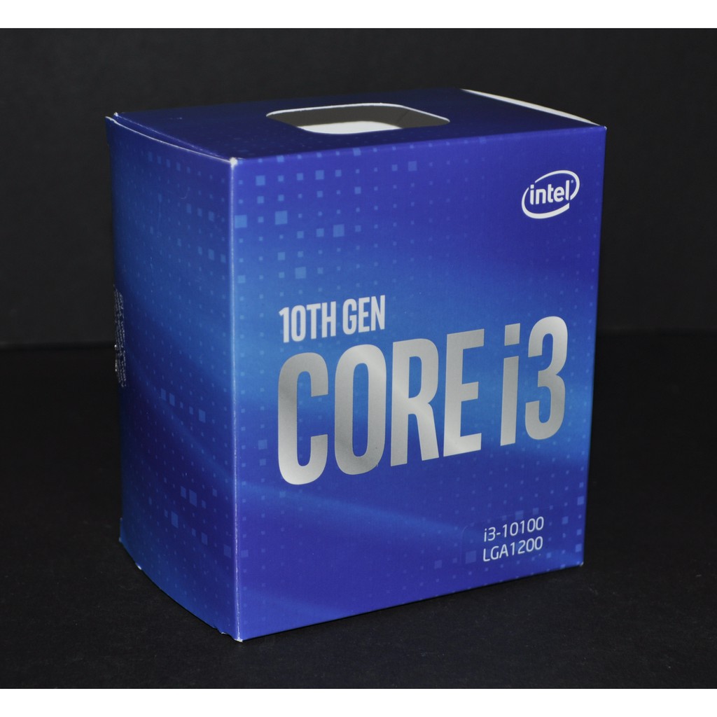 只賣空盒 (BOX ONLY！) 極新 Intel 10代 i3-10100 CPU原廠空盒(1200 3.6G 6M)