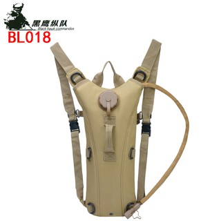 黑鷹縱隊 水袋揹包 戶外軍迷彩自行車騎行運動水袋包3L內膽野戰術揹包水袋