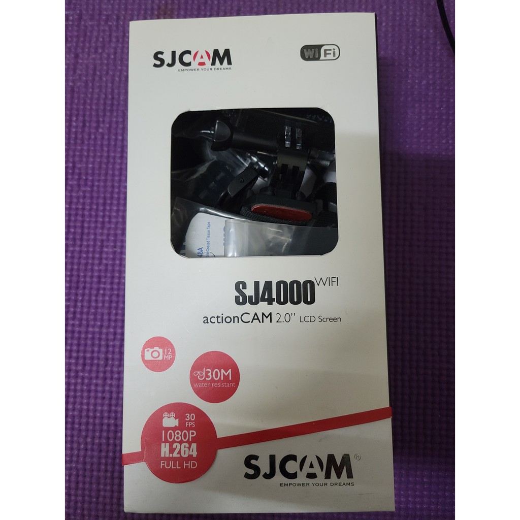 SJCAM SJ4000 WIFI 運動攝影機 機車行車記錄器 二手