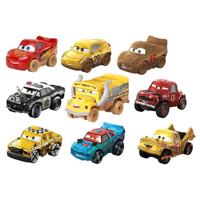 Mattel 美泰兒cars 汽車總動員迷你合金小車麥坤克魯茲taco Jimbo Apb Faregame 蝦皮購物