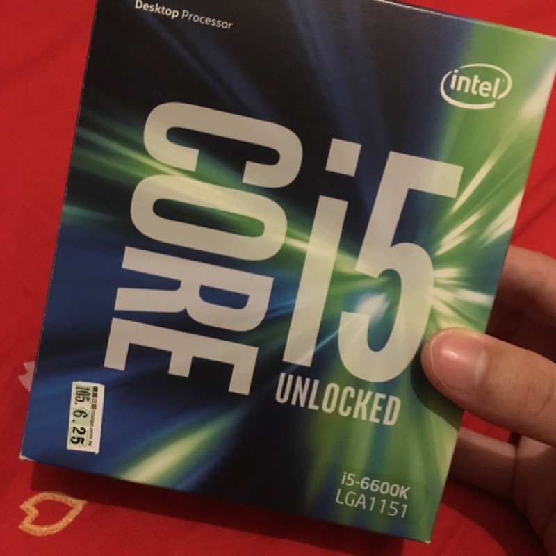 Intel core  i5 6600K SR2L4 二手 良品 保固內