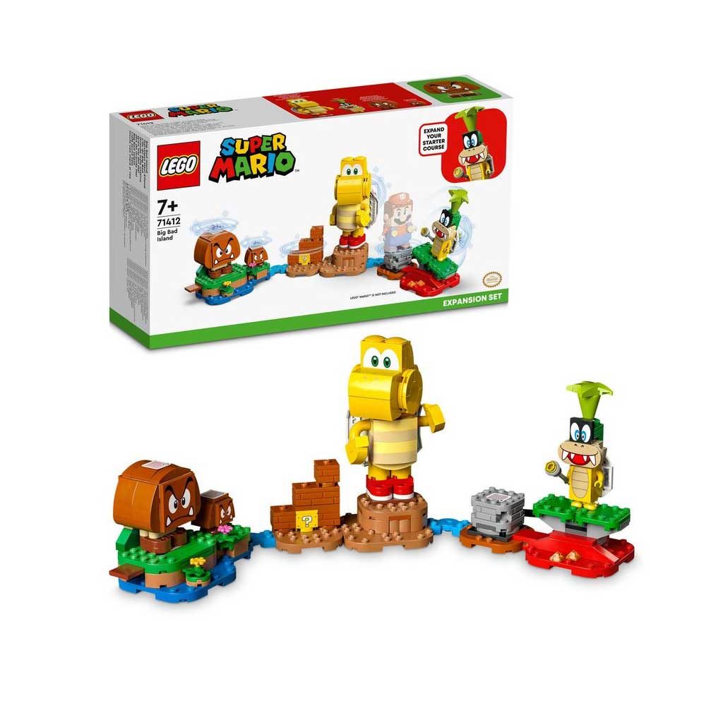 【母親節限時自取特價1105元】樂高積木 LEGO Super Mario 超級瑪利歐 71412 大壞島【台中宏富玩具