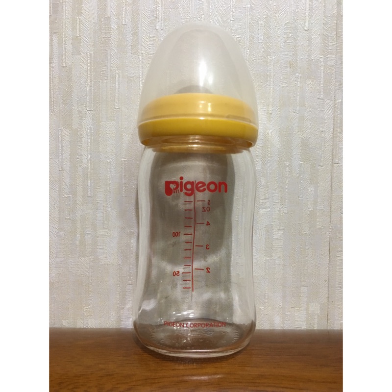 貝親  寬口母乳實感玻璃奶瓶160ml+小獅王寬口奶瓶