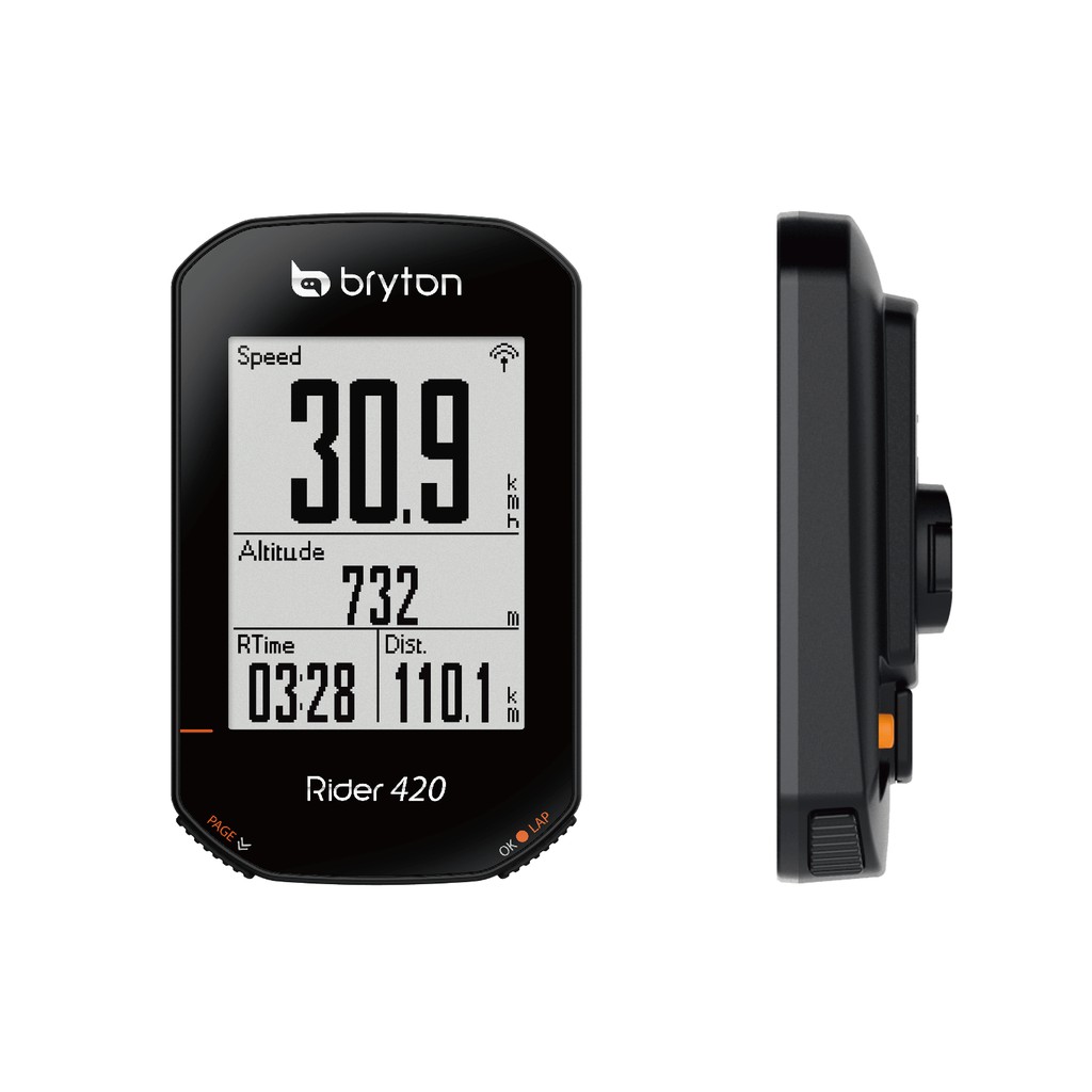 Bryton Rider 420 系列 自行車記錄器 420E 420T 410 530 830