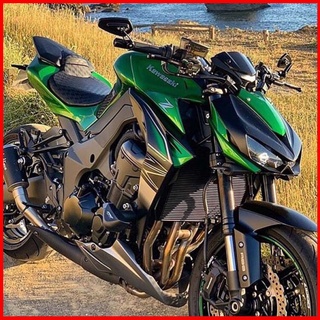 機車改裝手把後視鏡Z1000川崎Z900 Z800 Z400車把鏡進口反光鏡 後照鏡 端子鏡 手把鏡 鏡子 照後鏡