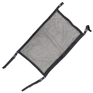 通用透氣便攜車頂雜物網袋 行李掛式 雙層網口儲物袋 帶拉鍊