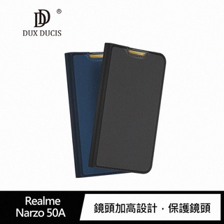 DUX DUCIS Realme Narzo 50A SKIN Pro 皮套 可立支架 可插卡