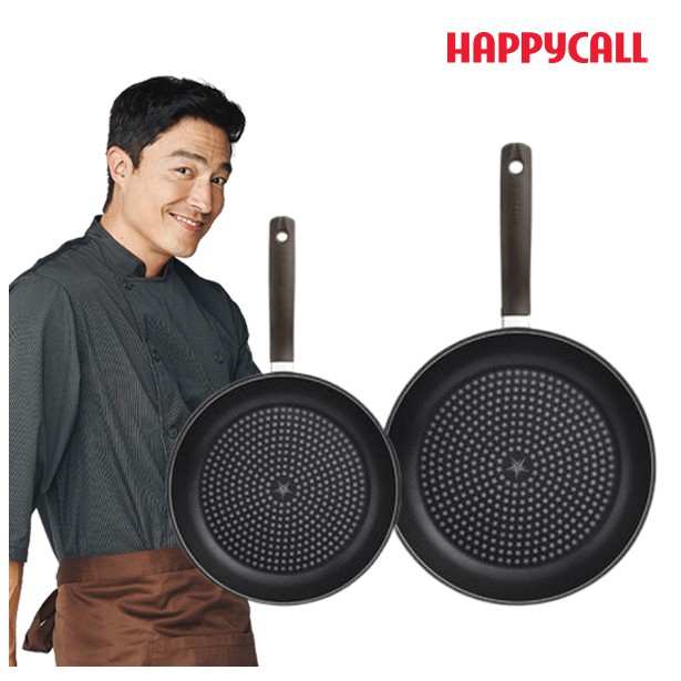 ✔韓國 ◤WITH SHIM◢  [HAPPYCALL] 鑽石IH瓷製煎鍋系列