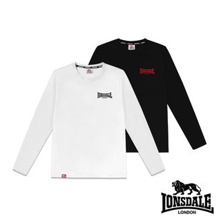 【LONSDALE 英國小獅】 素面薄長袖上衣 -LT250018