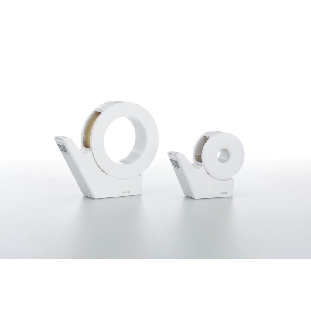Lin's▸現貨+預購 日本 國譽 KOKUYO GLOO 設計美學 手持 吸盤 膠帶台 膠台 切台 大卷 蝸牛