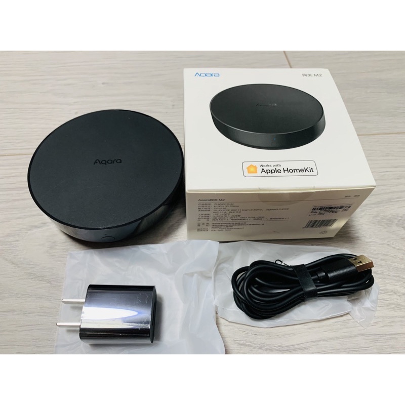 Aqara網關M2 - Zigbee 3.0智能網關(支援Homekit)可接網路線更穩